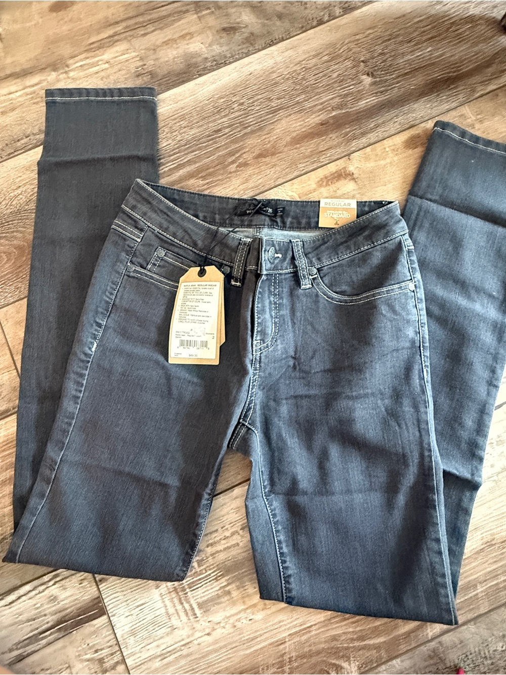 Prana Women’s Charcoal Skinny Jeans